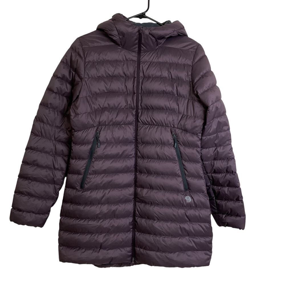 Mountain Hardwear Jacket Womens Small Hooded Down Puffer Coat Warm Outdoor